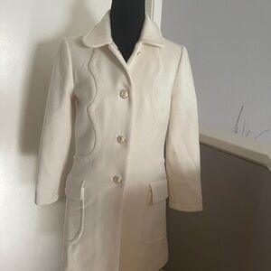 Juicy Couture Cream Trench Coat